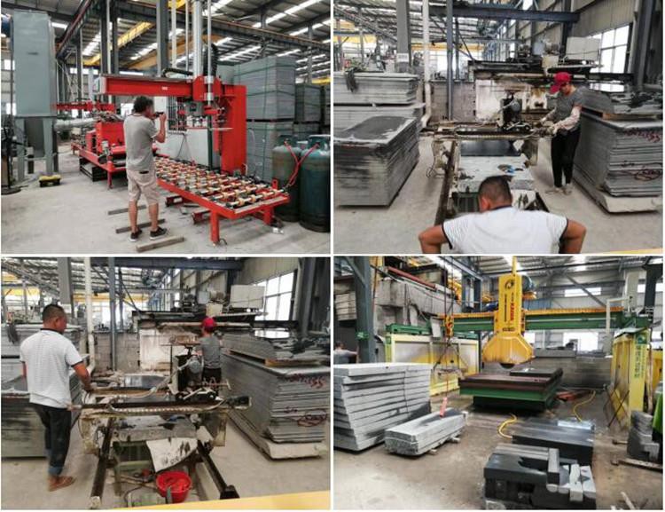 new caledonia granite  tiles production process