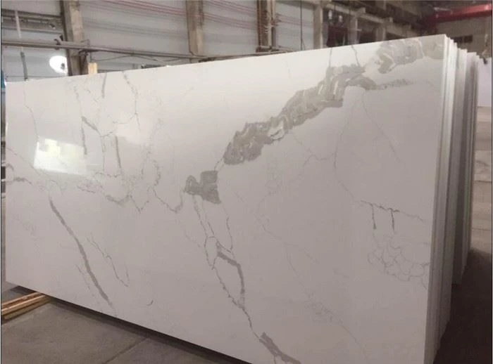 calacatta radiance quartz for bathroom