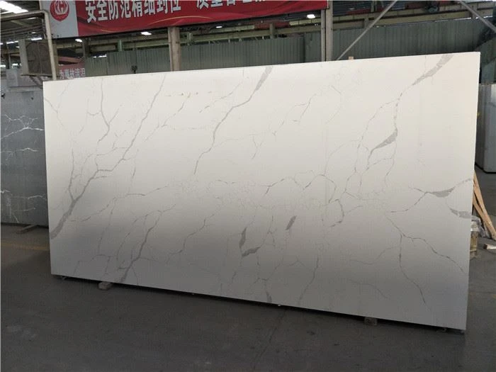 compac unique calacatta quartz for vanity