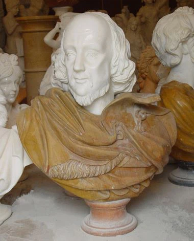 Manliga marmorstatyer