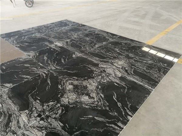 black and white granite for wall