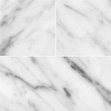 Carrara vit polerad marmor kakel