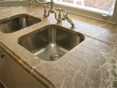 Emperador ljus marmor bänkskivor