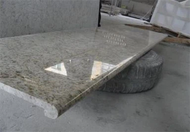 Giallo Ornamental ljus granit bänkskivor