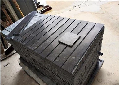 Blågrå kalkstensbeläggning