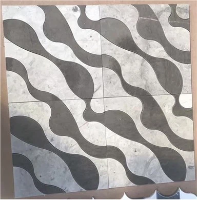 Marmor sten mosaikplattor