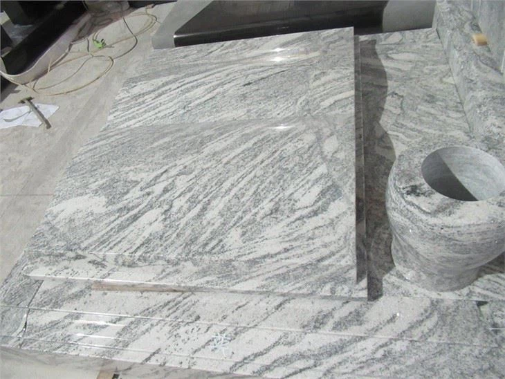 Viscont White Granite tombstones (2)