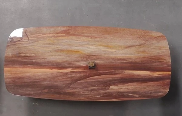 Red Wood Marble table top