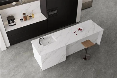 Bianco Statuario sintade stenbänkskivor