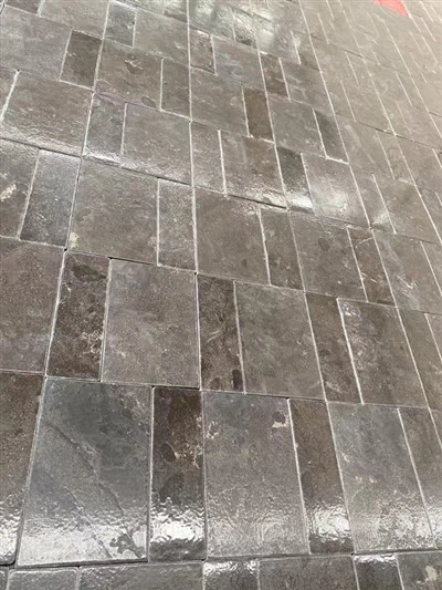Blå kalkstenbeläggare
